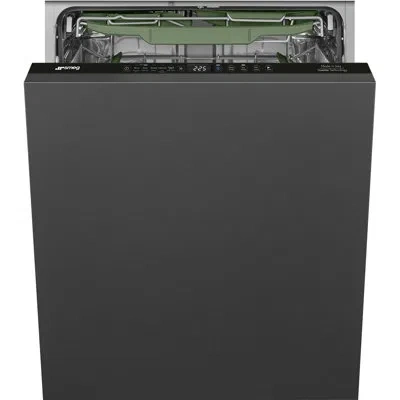 Smeg 24" 15 Place Settings, 40 Db, 3 Baskets, Multiload Accessory. Replacement Stu8623 Eta June In Black