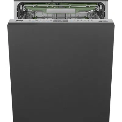 Smeg 24" 16 Place Setting, 38 Db, Planetarium Wash, 3 Baskets, Multiload And Winepro Accessories. Replace In Gray;silver