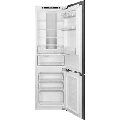 Smeg 24"  Universal Built-in Refrigerator In Gray
