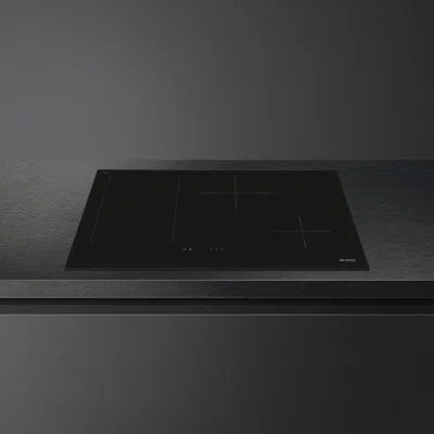 Smeg 30" Induction Cooktop In Black;gray