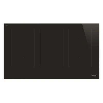 Smeg 36" Induction Cooktop In Black;gray