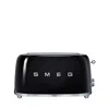 Smeg 50s Retro Style Four-slice Toaster In Black