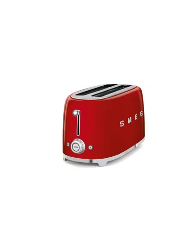 Smeg 4-slice Toaster In Red