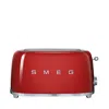 Smeg 4 Slice Toaster In Red