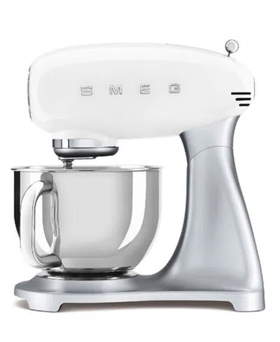 Smeg 50's Retro Style Aesthetic Classico Stand Mixer In White