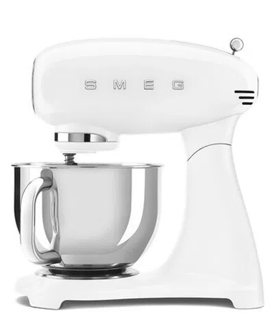 Smeg 50's Retro Style Aesthetic Forte Stand Mixer In White