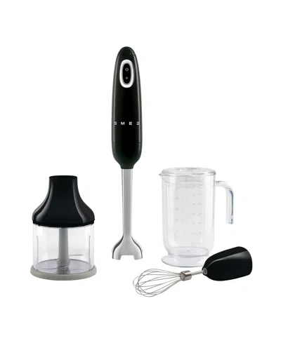 Smeg 50's Retro Style Aesthetic Hand Blender In Black