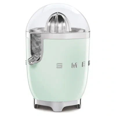 Smeg 50's Retro Style Citrus Juicer In Pastel Green