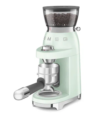 Smeg 50's Retro Style Coffee And Espresso Grinder In Green