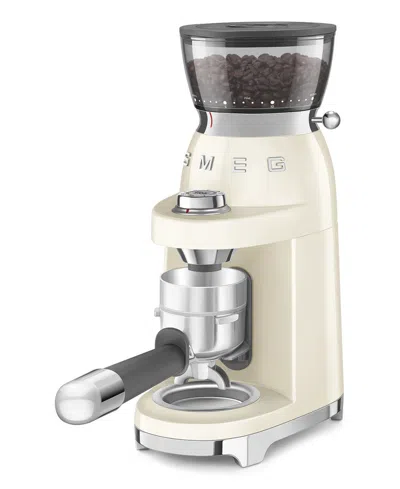 Smeg 50's Retro Style Coffee And Espresso Grinder In Pink