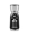 Smeg Black Cgf11 Stainless-steel Coffee Grinder In Black