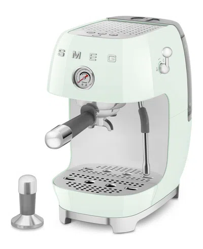Smeg 50's Retro Style Espresso And Cold Brew Coffee Machine In Green