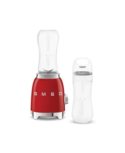 Smeg 50's Retro Style Personal Blender In Red