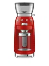 Smeg 50s Retro Style Coffee Grinder In Red