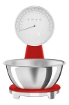 Smeg 50's Style Kitchen Scale In Red
