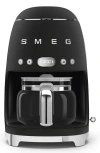 Smeg Retro Style Drip Coffee Maker In Black