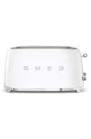 Smeg Four-by-four Slice Toaster In White