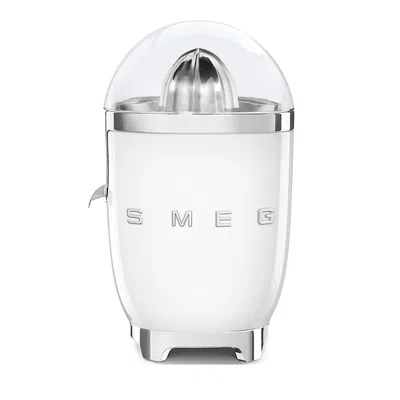 Smeg 50s Retro Style Aesthetic Citrus Juicer In White