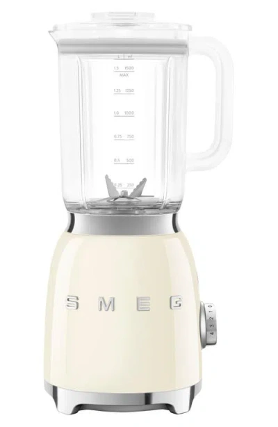 Smeg 50's Retro Style Aesthetic Blender In Cream