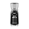 Smeg Black Cgf11 Stainless-steel Coffee Grinder In Black