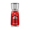 Smeg 50s Retro Style Coffee Grinder In Red
