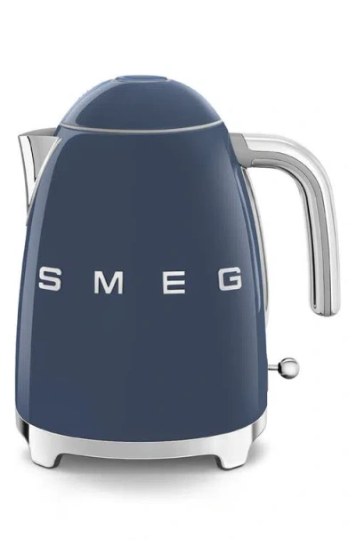 Smeg '50s Retro Style Electric Kettle In Blue