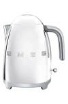 Smeg '50s Retro Style Electric Kettle In Silver