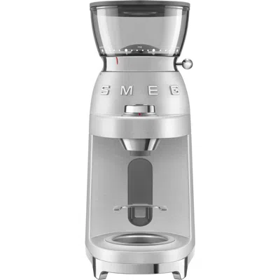 Smeg '50s Retro Style Espresso Grinder In Metallic