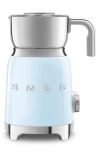Smeg Retro-style Milk Frother In Pastel Blue
