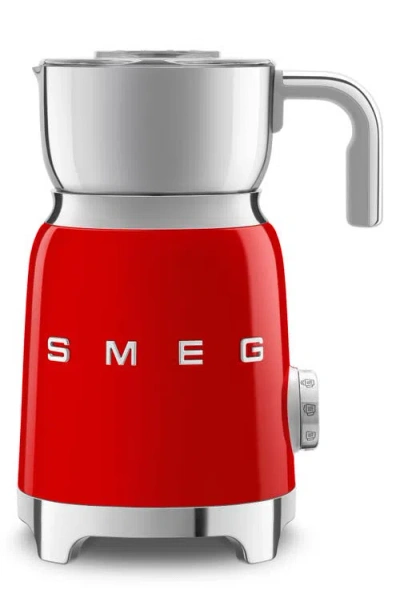 Smeg 50's Retro Line Milk Frother In Red