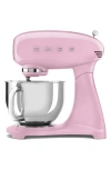 Smeg Retro Stand Mixer In Pink