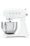 Smeg Full-color Stand Mixer In White 11