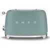 Smeg 2-slice Toaster In Matte Jade