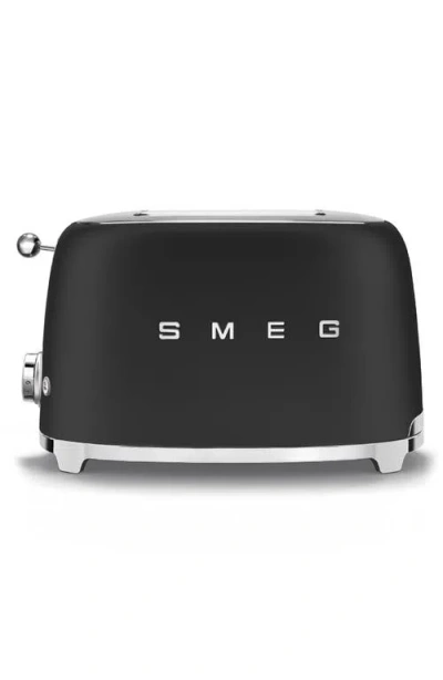 Smeg 50s Retro Style Two-slice Toaster In Black