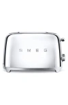 Smeg 50s Retro Style Four-slice Toaster In Polished Stainless Steel