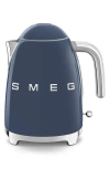 Smeg 50s Retro Aesthetic Kettle In Navy