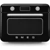 Smeg Retro Combi 10-function Countertop Steam Oven In Black