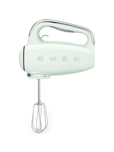 Smeg Anni 50 Logo-plaque Hand Mixer In Green