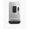 Smeg Black Bean To Cup Stainless-steel Coffee Machine In Black