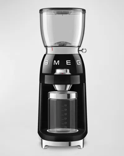 Smeg Cgf11 Coffee Grinder In Black
