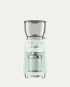 Smeg Green Retro-style Coffee Grinder In Pastel Green