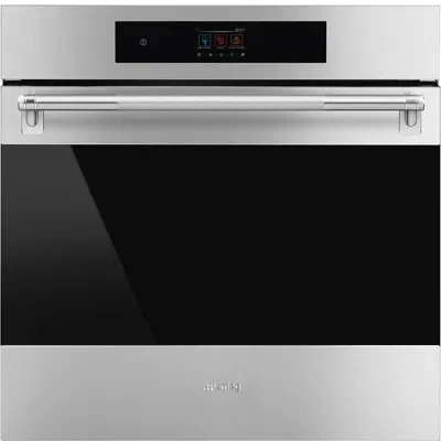 Smeg Classic 24" (60cm) Self Cleaning Convection Oven Replaces Sfu6302tvx Touch Screen In Stainless Steel