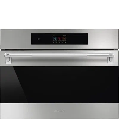 Smeg Classic 24" Combi-steam Oven - Replaces Sfu4302vcx Spr Knobs In Stainless Steel