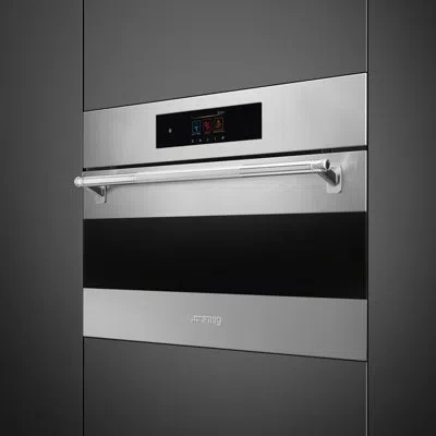 Smeg Classic 30" Combi-steam Oven Touch Screen Eta August In Stainless Steel