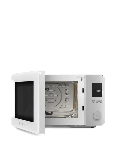 Smeg Combi Oven Square Microwave In White