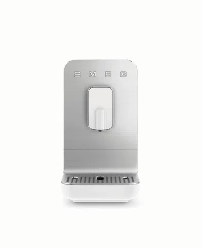 Smeg Contemporary Aesthetic Fully Automatic Coffee Machine In Matte White