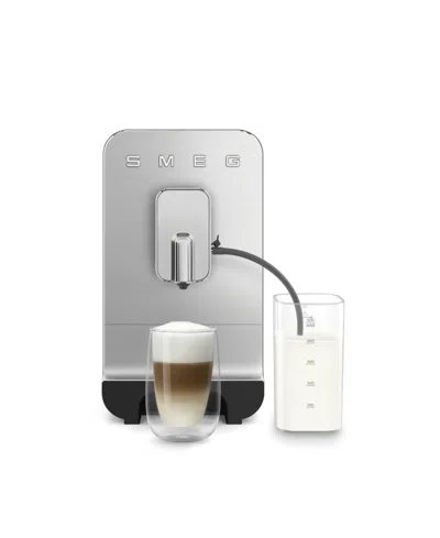 Smeg Contemporary Aesthetic Fully Automatic Coffee Machine With Auto Froth In Matte Black
