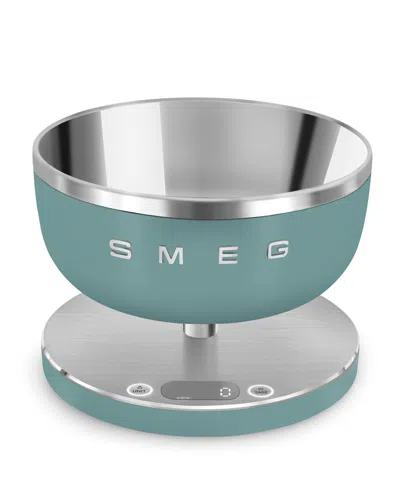 Smeg Contemporary Kitchen Scale In Jade