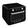 Smeg Retro Combi 10-function Countertop Steam Oven In Black