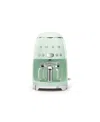 Smeg Retro Drip Coffee Machine In Pastel Green